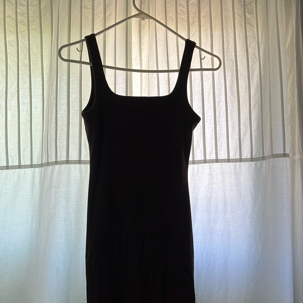 Bumpsuit ribbed dress
